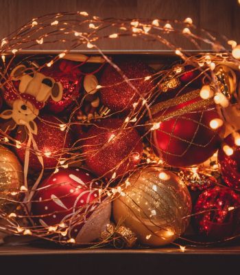 lučke, prazniki, božič, krasitev