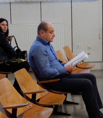 Tomaž Ročnik in nekdanja direktorica Klasja Dragica Veršič