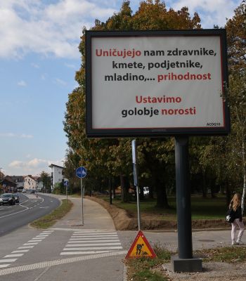 strancar plakat Primoz Lavre