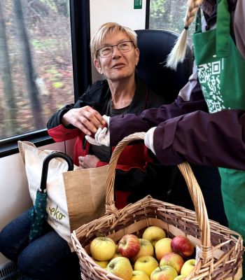 Lokalna hrana na vlakih