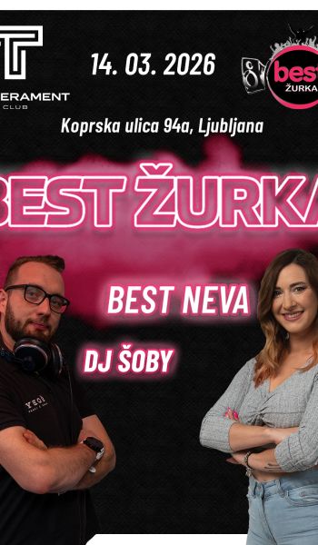 Best žurka v Ljubljani