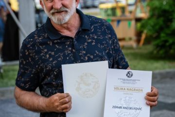 Velika nagrada 58. Mednarodnega tabora likovnih samorastnikov v Trebnjem Zoranu Andjelkoviću