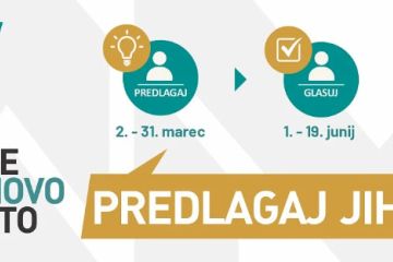 V okviru participativnega proračuna predlagajte projekte za Novo mesto