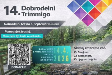 14. dobrodelni Trimmigo za nakup dvigala za Marjana