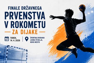 Finale državnega prvenstva v rokometu za dijake na ŠC Novo mesto