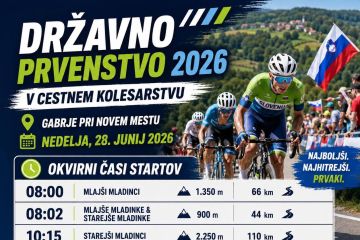 Državno prvenstvo v cestnem kolesarstvu v Gabrju