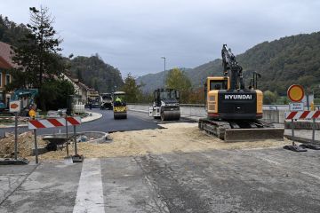 Ureditev ceste G1-5 med HE Krško in Zatonom prehaja v naslednjo fazo