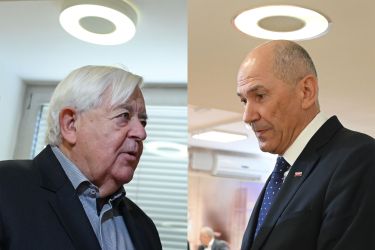 Panika: Kučan tolče po Prebiliču, Janša pa po Logarju