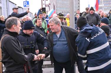 protest, policija