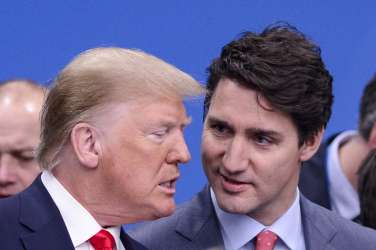 donald trump, justin trudeau