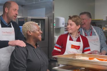 Princ William, Princ George - !!!Oče in sin, princa William in George, sta vidno uživala med priprav