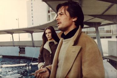 Alain Delon in Sonia Petrovna v filmu La prima nott2
