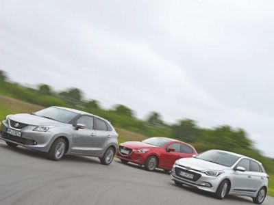 PRIMERJAVA: Hyundai i20, mazda 2 in suzuki baleno