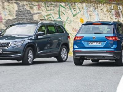 PRIMERJAVA: Škoda kodiaq in VW tiguan