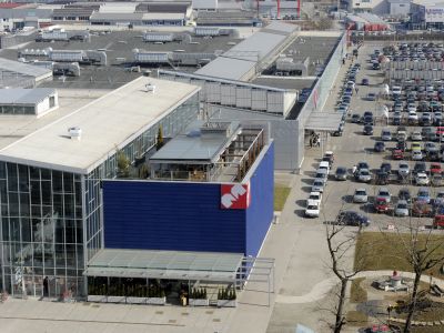 mercator, hipermarket, šiška