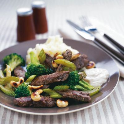 Goveje rezinice z brokolijem