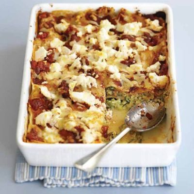 Creamy Courgette lasagne