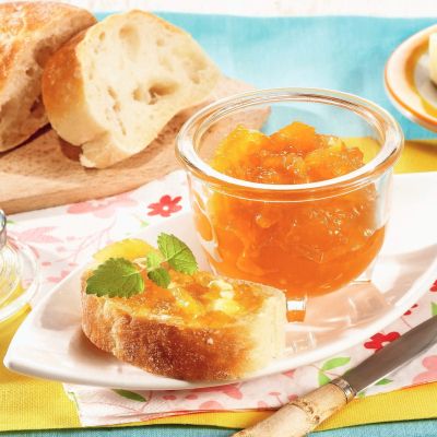 Pumpkin jelly (jam) with apples