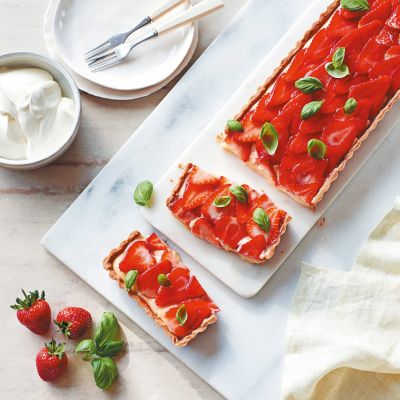 jagodna pita z baziliko