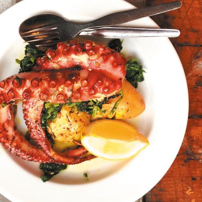 hobotnica na žaru po italijansko