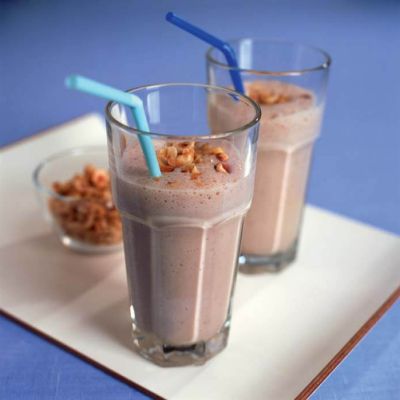 bananin zmesancek z medom in sojinim mlekom