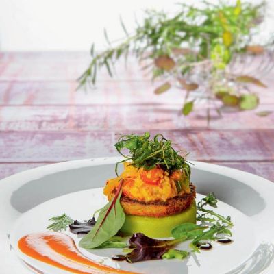 vegetarijanski hamburger harfa