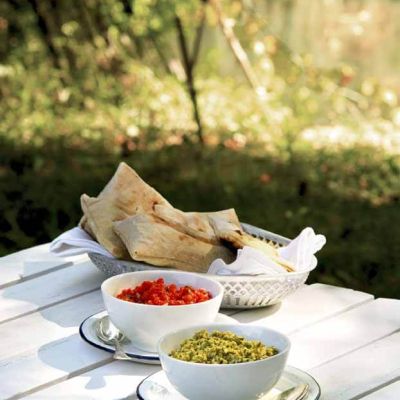 griddled flatbreads