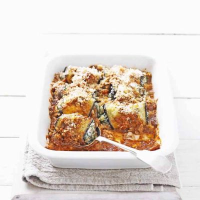 aubergine rolls with spinach and ricottamake it tonighteveryday