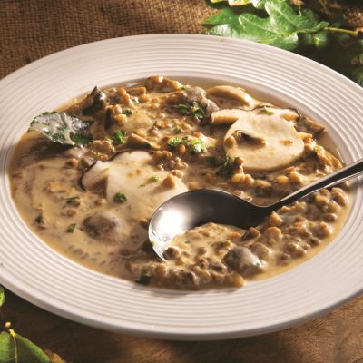 smetanova gobova juha