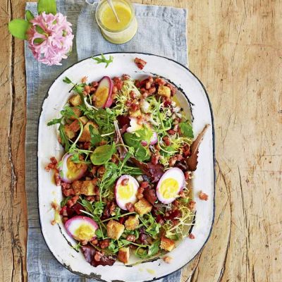 egg, beetroot and bacon saladIt's easter so make it special in season