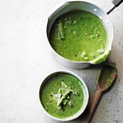 asparagus soupour spring collectionin season