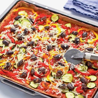 Steirische GemuÌsepizza