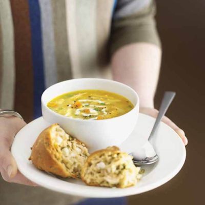 roast chicken soup