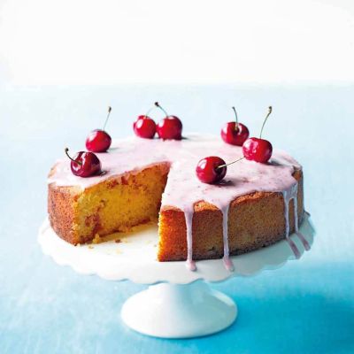 cherry blossom cakeripe and beautifulin season