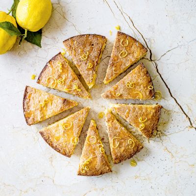 almond and amalfi lemon cake