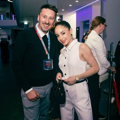 Avtor in režiser Jernej Čampelj z Ano Klašnjo, ki je premiero zapustila z navdušenjem