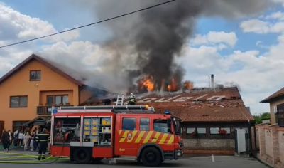 citadela, požar