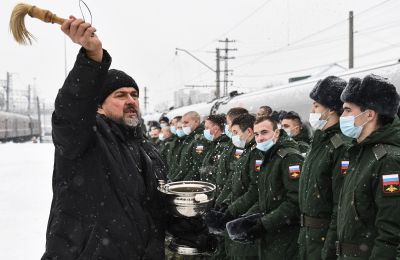 ruska vojska, blagoslov
