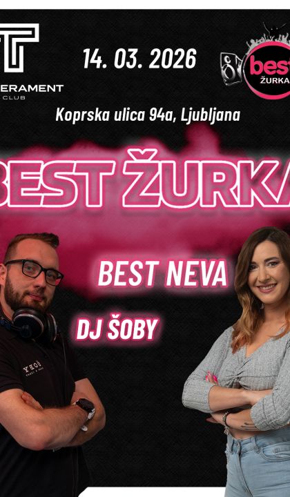 Best žurka v Ljubljani