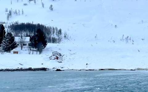 snežni plaz, norveška