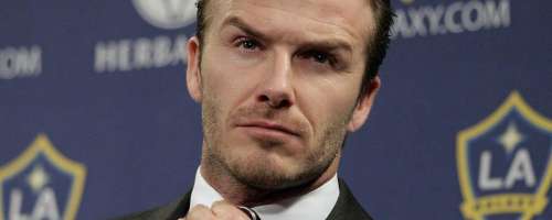 David Beckham jokal zaradi darila slovenskega podjetja