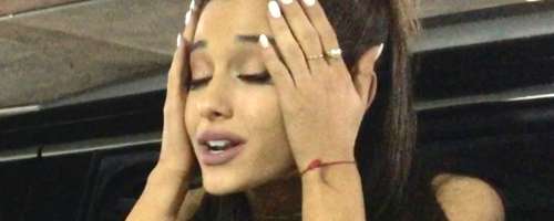 Ariana ni mogla zadržati solz
