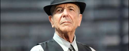 Obudili spomin na glasbenika Leonarda Cohena