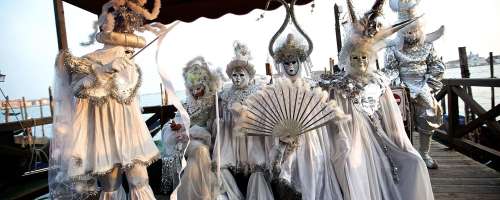 FOTO: To so maske letošnjega beneškega karnevala!