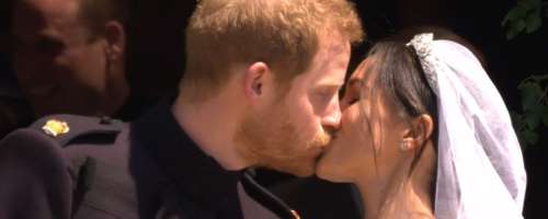 Meghan in Harry s poljubom kršila tradicijo
