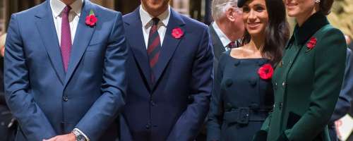 Princa William in Harry z nasmeškom skupaj v javnosti
