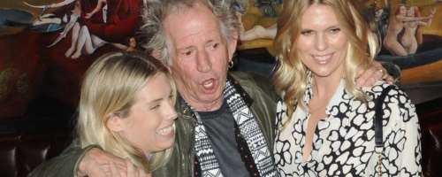 Keith Richards hčerki priredil divjo poročno zabavo