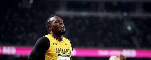 Usain Bolt postal očka dvojčkoma