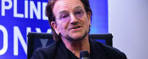 Bono in The Edge (U2) nastopila na kijevski podzemni železnici
