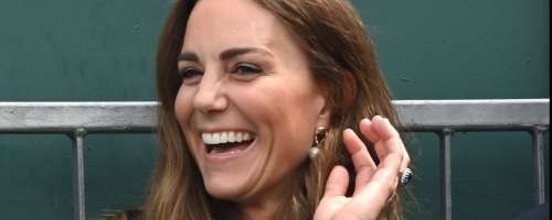 Kate Middleton presenetila na teniškem turnirju
